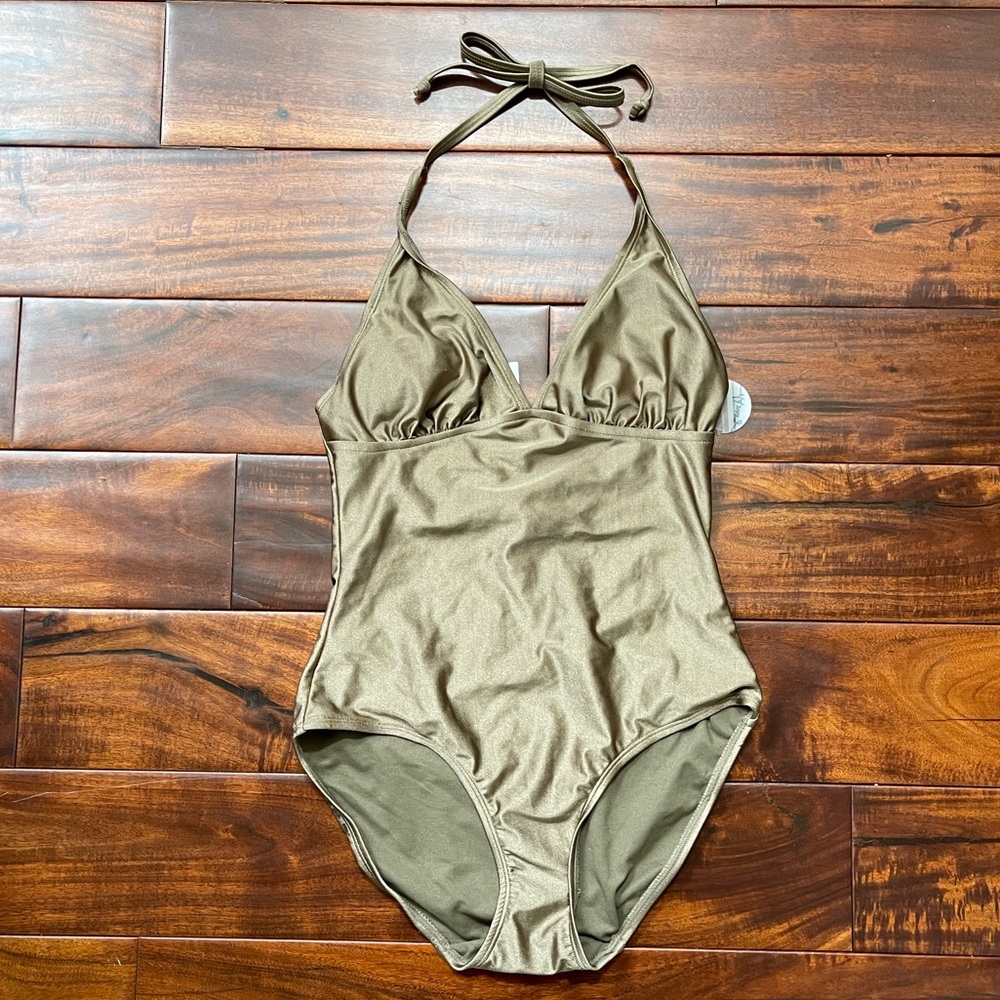 Old Navy Metallic Swimsuit Size S NWT